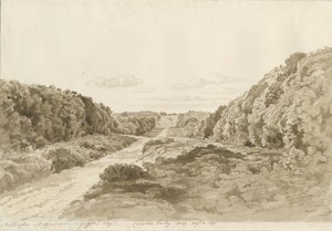 Chillington Hall von Cornelius Varley