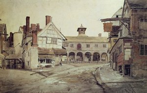Marktplatz, Hereford, 1803