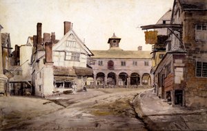 Der Marktplatz, Ross, Hertfordshire, 1803