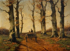Ein Landweg, ca. 1880