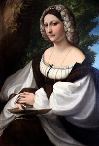 Porträt einer Frau, um 1518 von Correggio