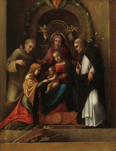 Die mystische Hochzeit der Heiligen Katharina