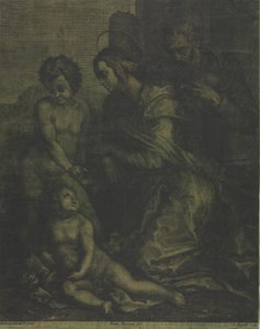 Die Heilige Familie mit dem Heiligen Johannes