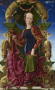 Eine Muse Calliope, 1455-1460