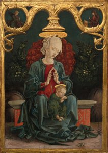 Madonna und Kind im Garten, ca. 1460-1470