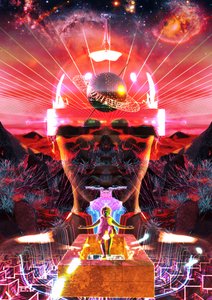Kosmische spirituelle Vision