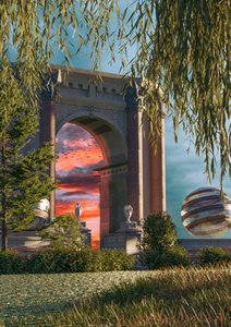 Großer Torbogen Sonnenuntergang von CosmoZach