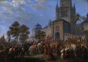 Der nationale Aufstand von Kusma Minin und Graf Dmitri Poscharski, 1856 von Cosroe Dusi