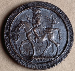 Mehmet II. der Eroberer (Bronzemedaille) von Costanzo da Ferrara