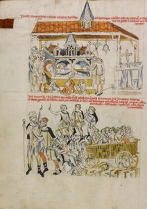 Das Leben der seligen Hedwig von Court workshop of Duke Ludwig I of Liegnitz and Brieg