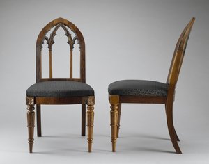 Paar Seitenstühle, ca. 1844