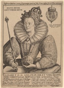 Elisabeth, Königin von England von Crispijn de Passe I