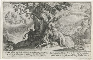 Clymene und Phaëthon von Crispijn van de Passe (I)