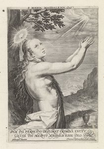 Die reuige Maria Magdalena von Crispijn van de Passe (I)