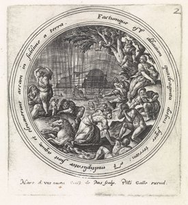 Die Sintflut von Crispijn van de Passe (I)