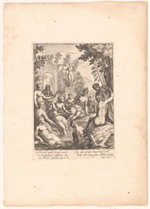 Diana und Kallisto von Crispijn van de Passe (I)
