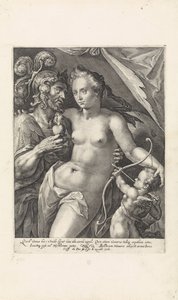 Mars und Venus von Crispijn van de Passe (I)