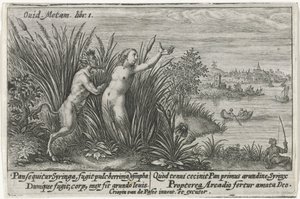 Pan und Syrinx von Crispijn van de Passe (I)
