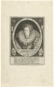Porträt von Elizabeth I. Tudor von Crispijn van de Passe (I)