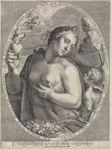 Venus und Amor von Crispijn van de Passe (I)