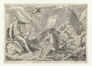 Neptun mit den Tritonen