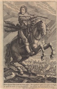 Porträt von Ludwig XIII. zu Pferd