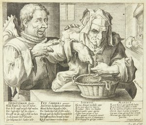 Satire über Hygiene von Crispijn van de Passe