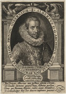 Albert von Österreich, Statthalter der südlichen Niederlande von Crispijn van de Passe I