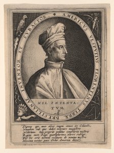 Amerigo Vespucci von Crispijn van de Passe I