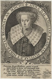 Anne von England von Crispijn van de Passe I