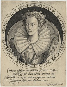Elisabeth, Königin von England von Crispijn van de Passe I