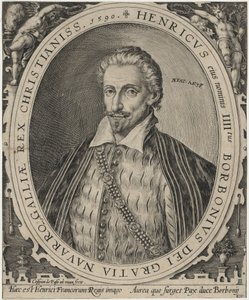 Heinrich IV., König von Frankreich von Crispijn van de Passe I