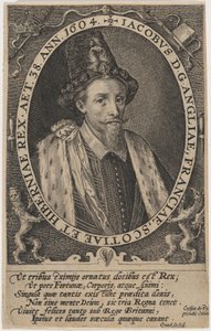 James I., König von England von Crispijn van de Passe I