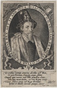 James I., König von England von Crispijn van de Passe I