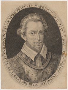 Moritz von Nassau, Prinz von Oranien von Crispijn van de Passe I