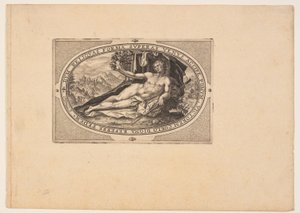 Paris, aus Götter und Göttinnen von Crispijn van de Passe I