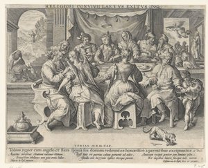 Die Rückkehr des Tobias von Crispijn van de Passe the Elder