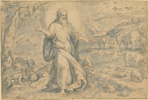 Erschaffung der Tiere von Crispijn van den Broeck