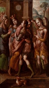 Die Rückkehr des Tobias von Cristobal de Villalpando