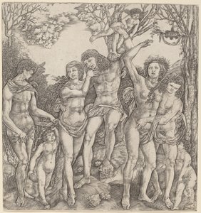 Allegorie der fleischlichen Liebe von Cristofano Robetta