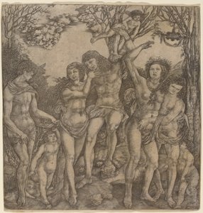 Allegorie der fleischlichen Liebe von Cristofano Robetta