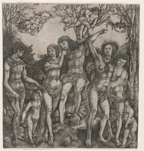 Allegorie der fleischlichen Liebe von Cristofano Robetta