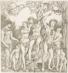 Allegorie der fleischlichen Liebe von Cristofano Robetta