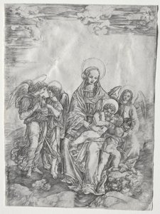 Maria mit dem Kind und dem kleinen Johannes