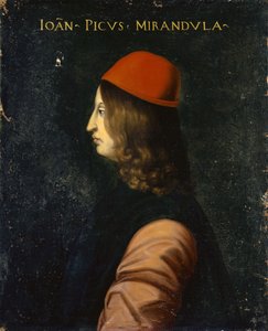 Porträt von Giovanni Pico della Mirandola, ca. 1560