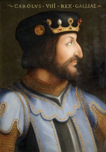 Porträt von König Karl VIII. (1470 - 1498)