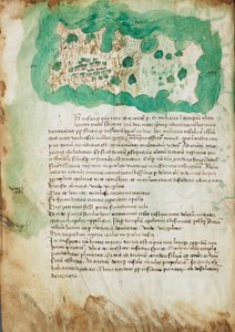 Karte von Paxos, ca. 1420