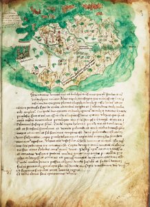 Karte von Paxos, ca. 1420