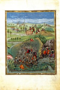 Einfluss des Planeten Mars: Kriegsszene
