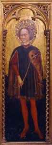 Heiliger Genesius von Rom, zweite Hälfte des 15. Jahrhunderts von Cristoforo Moretti